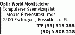   - Optic World Mobiltelefon-Sasvári Kft.