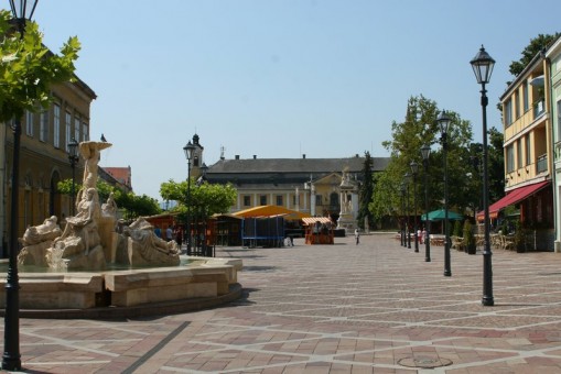 Az esztergomi Széchenyi tér  - Széchenyi tér